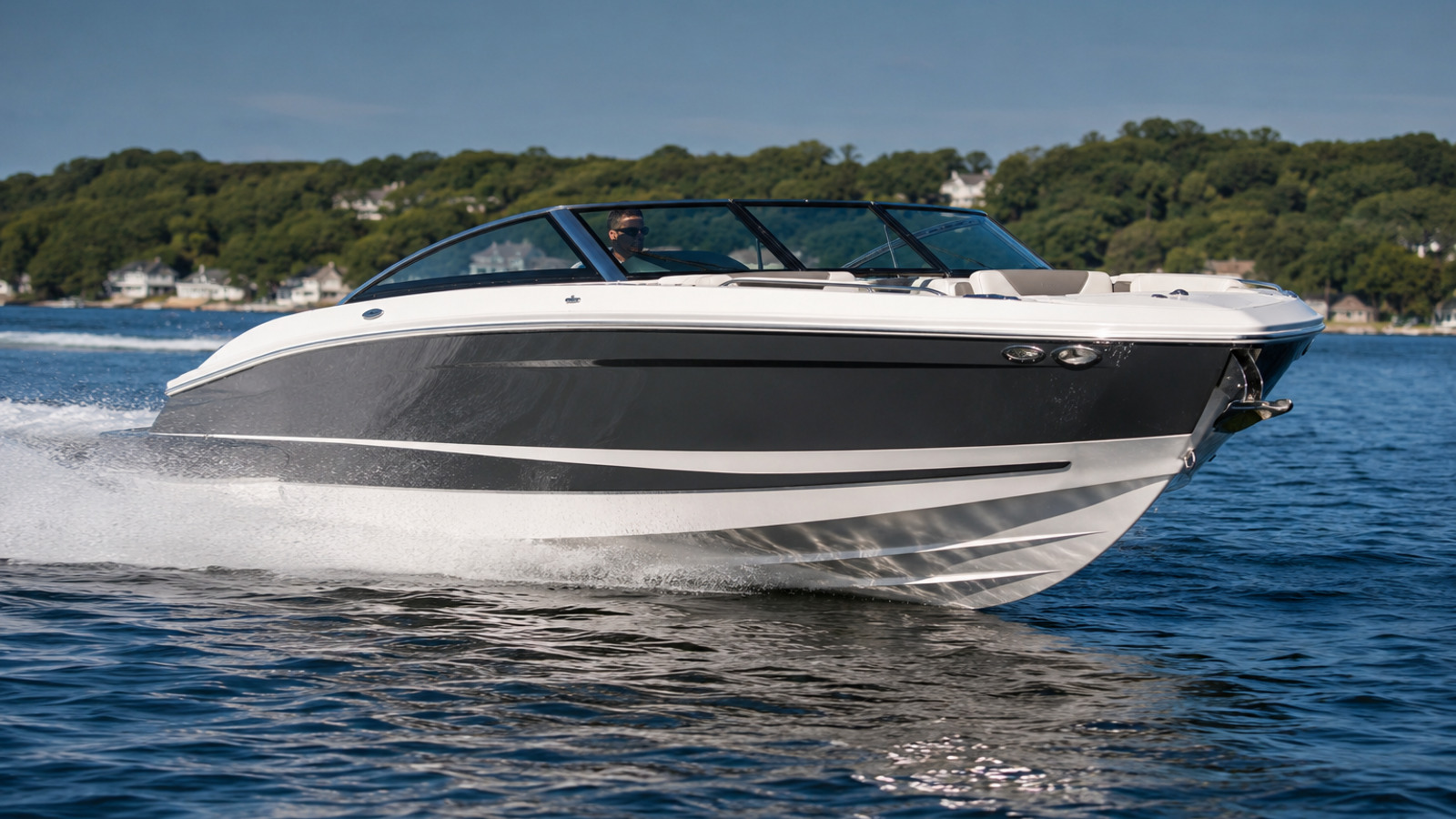 four winns h33 open water running 17