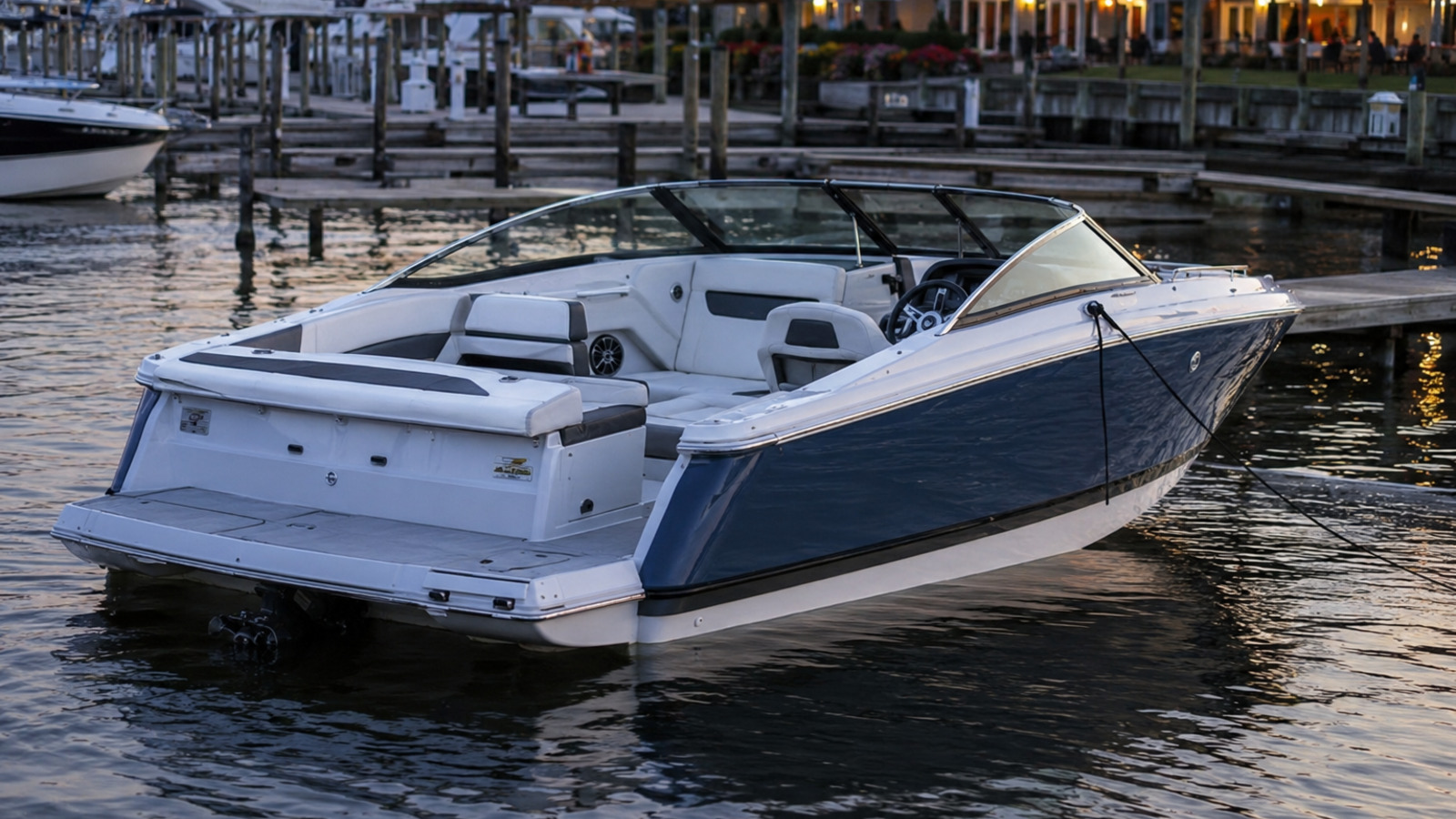 four winns h4 marina evening 18