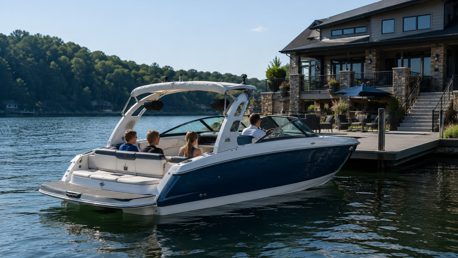 four winns h4 surf lakefront arrival 13