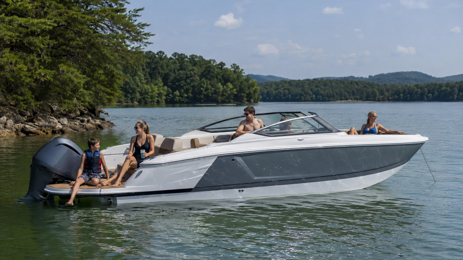 four winns h6 ob quiet cove lifestyle 19