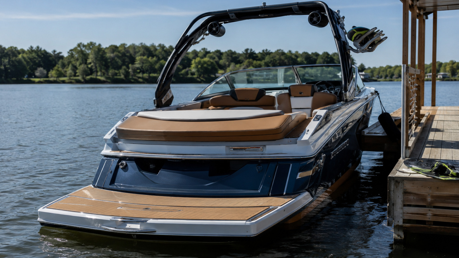 four winns h6 surf stern swim platform 09