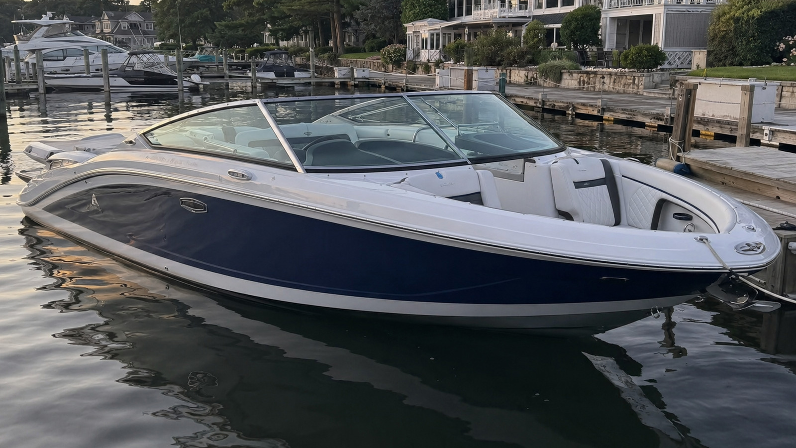 four winns h9 marina evening 18