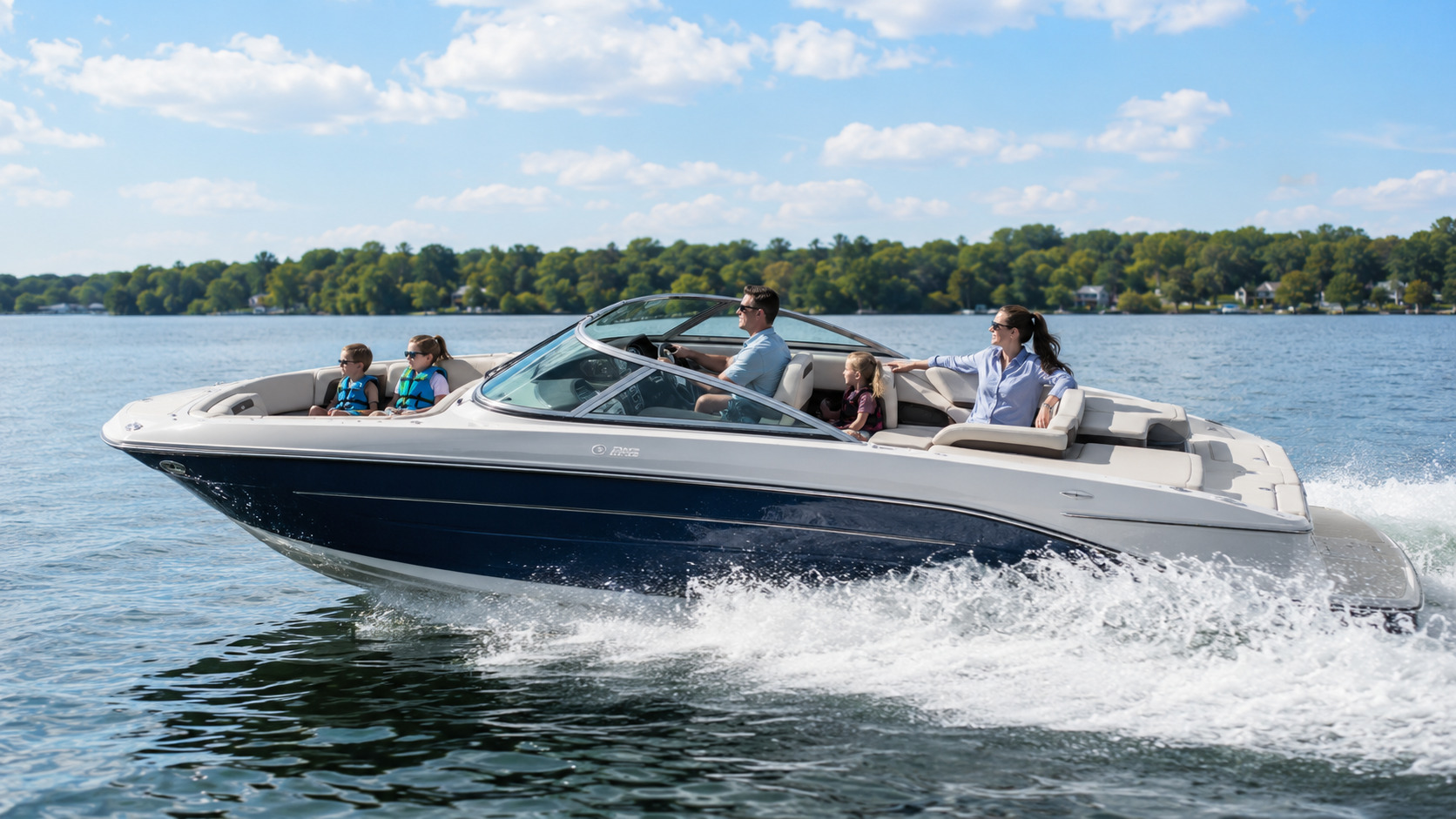 four winns hd series family cruising 12