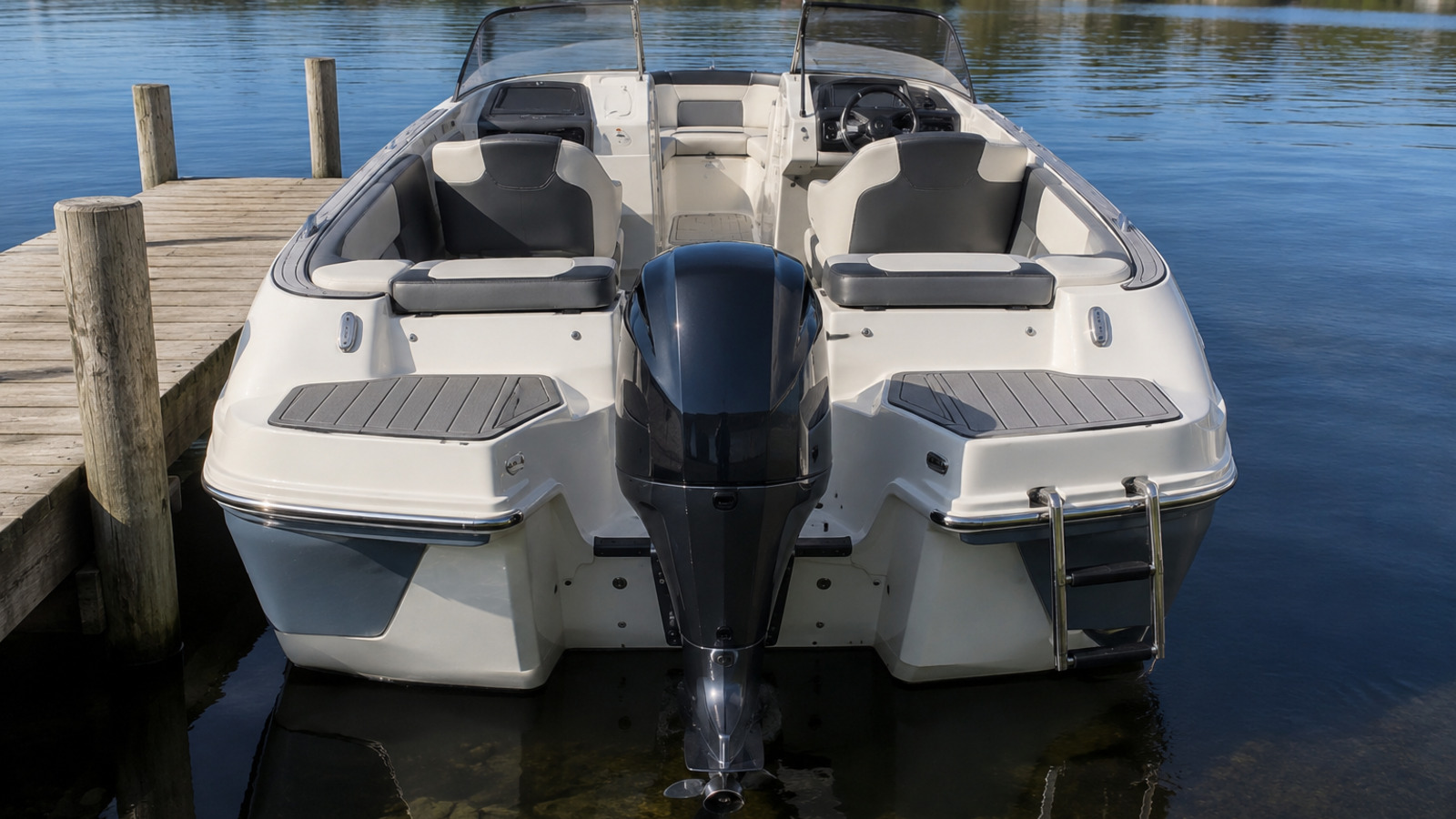 four winns hd series hd2 ob stern swim platform 09
