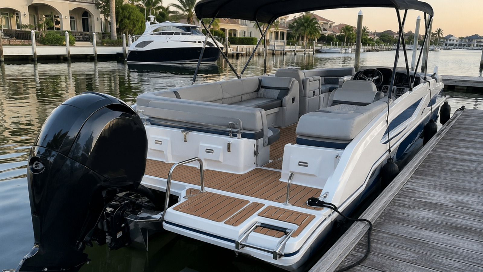 four winns hd series hd3 ob starboard dockside stern 16