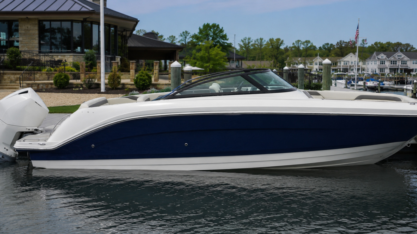 four winns hd series hd8 ob dockside profile 04