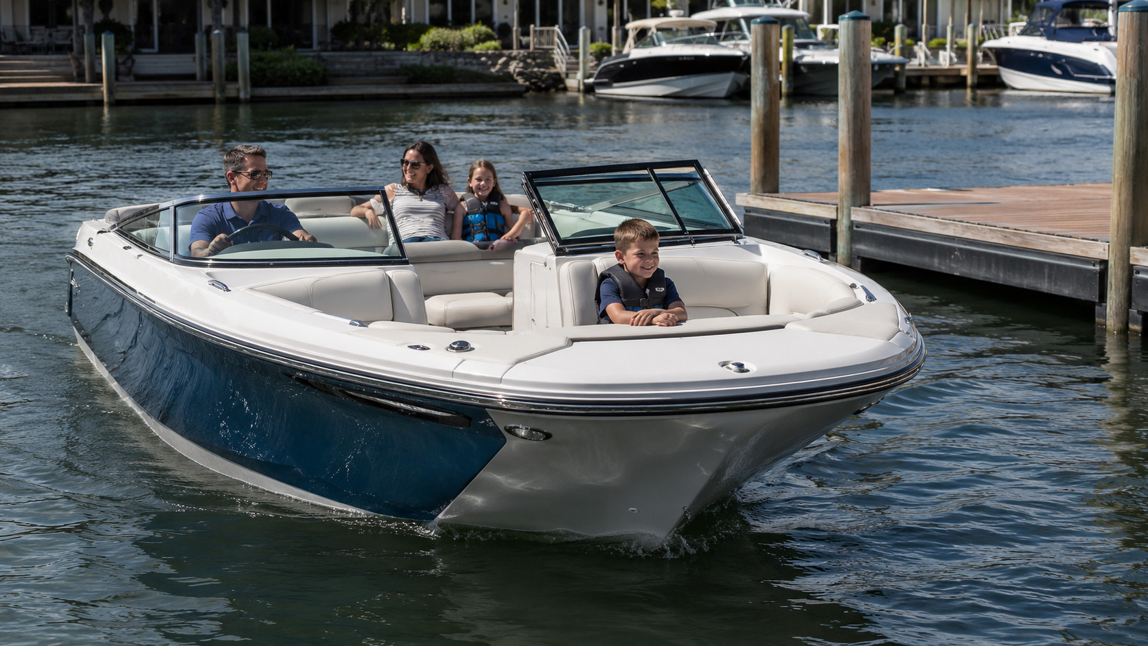four winns hd series marina arrival 16