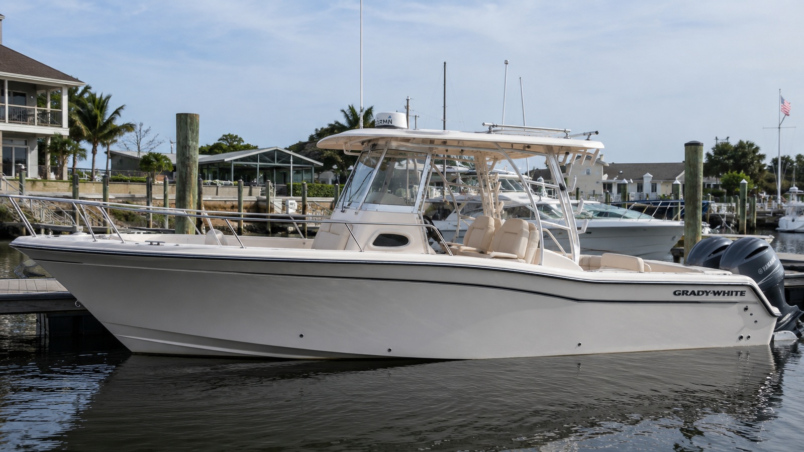 grady white canyon series canyon 266 hardtop helm profile 13
