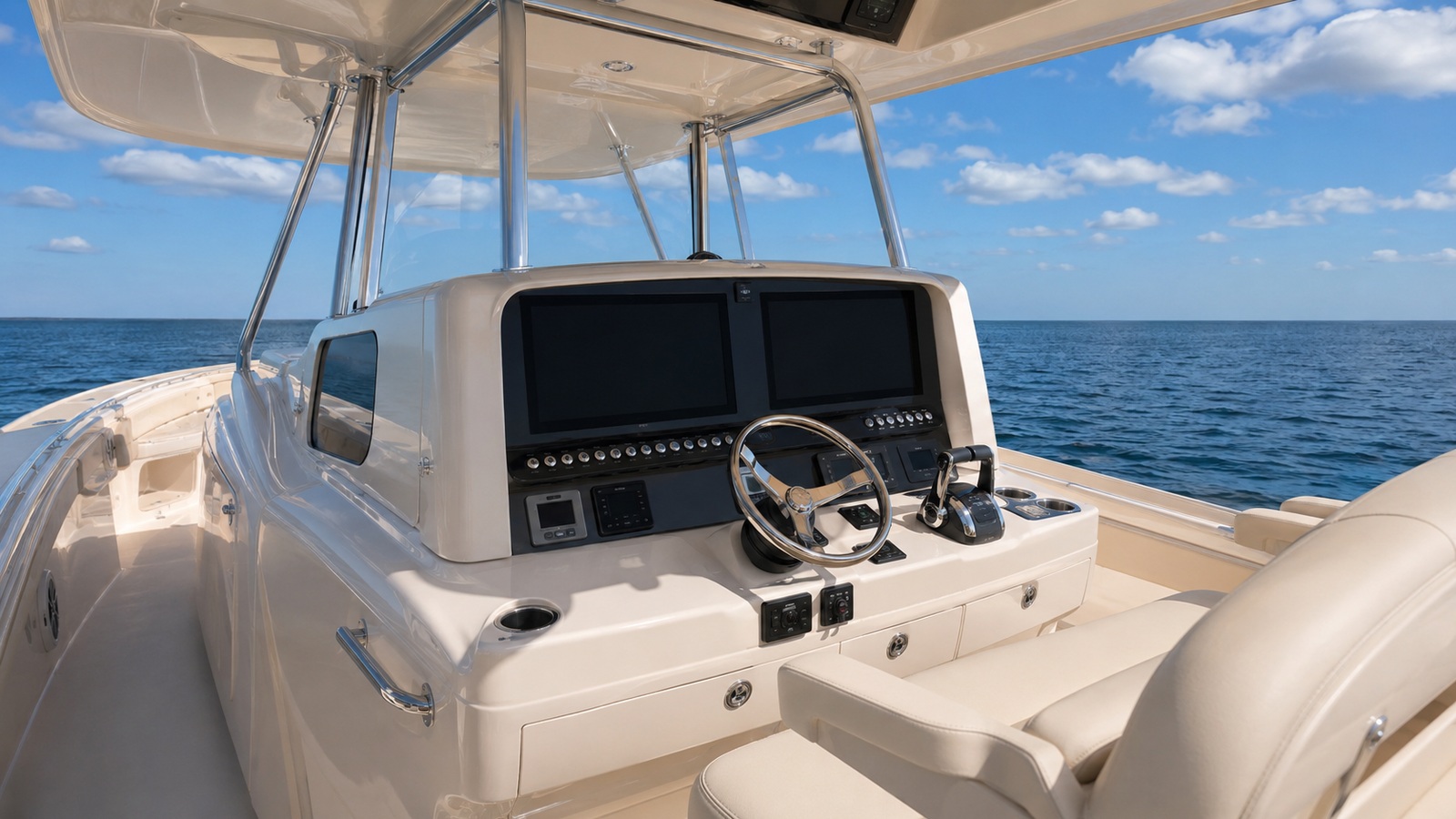 grady white canyon series canyon 456 helm detail 09