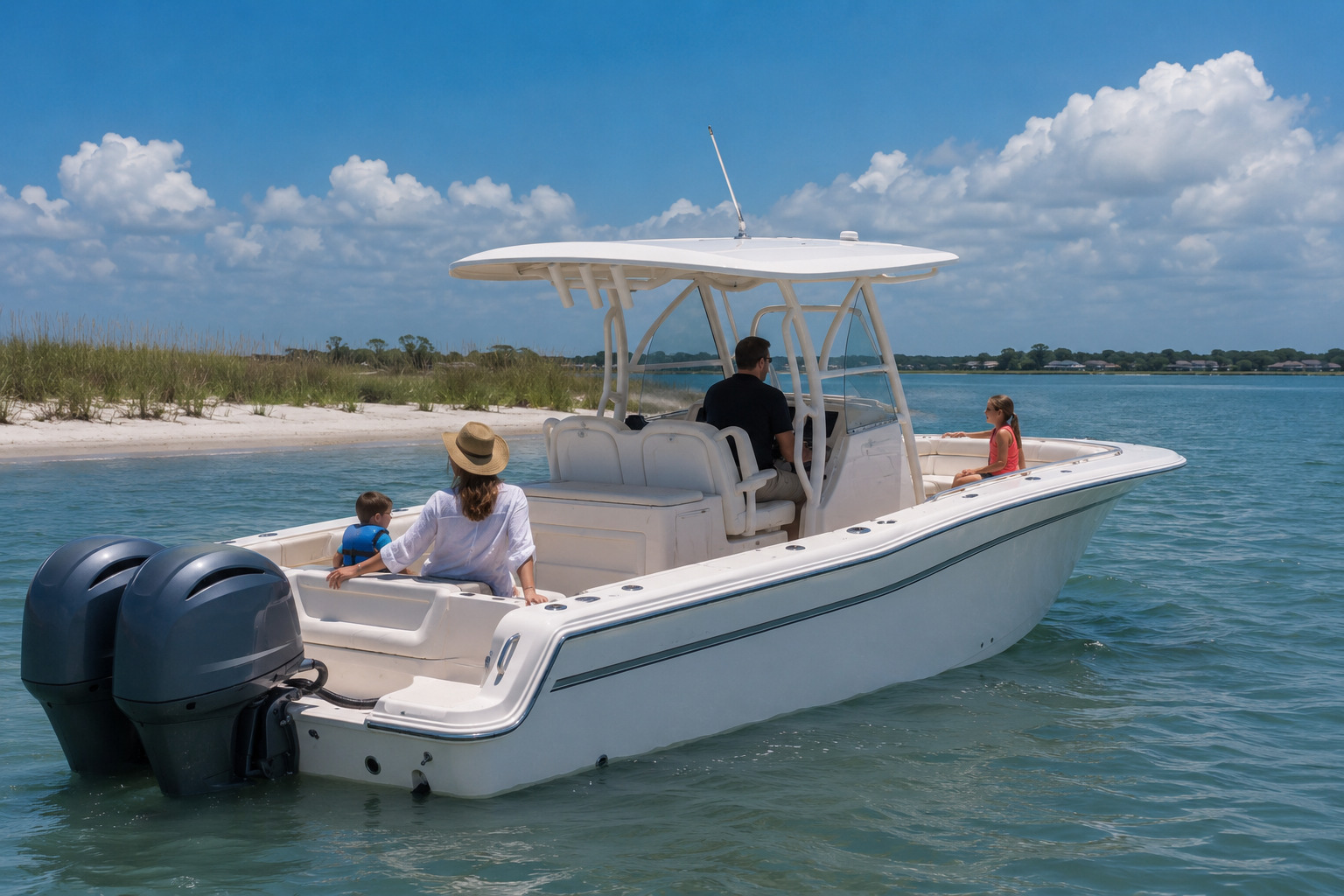 grady white fisherman series family cruising 22