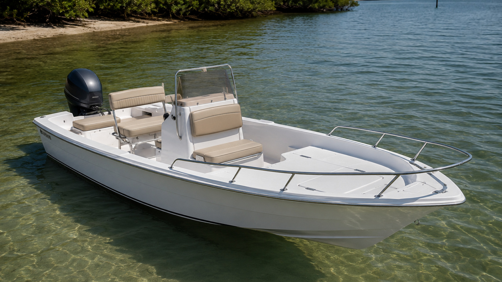 grady white fisherman series fisherman 236 shallow water idle 18