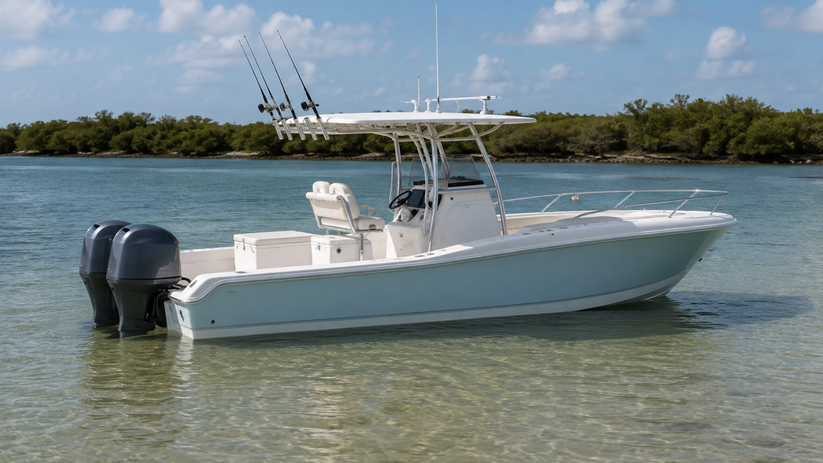 grady white fisherman series fisherman 257 shallow water idle 18
