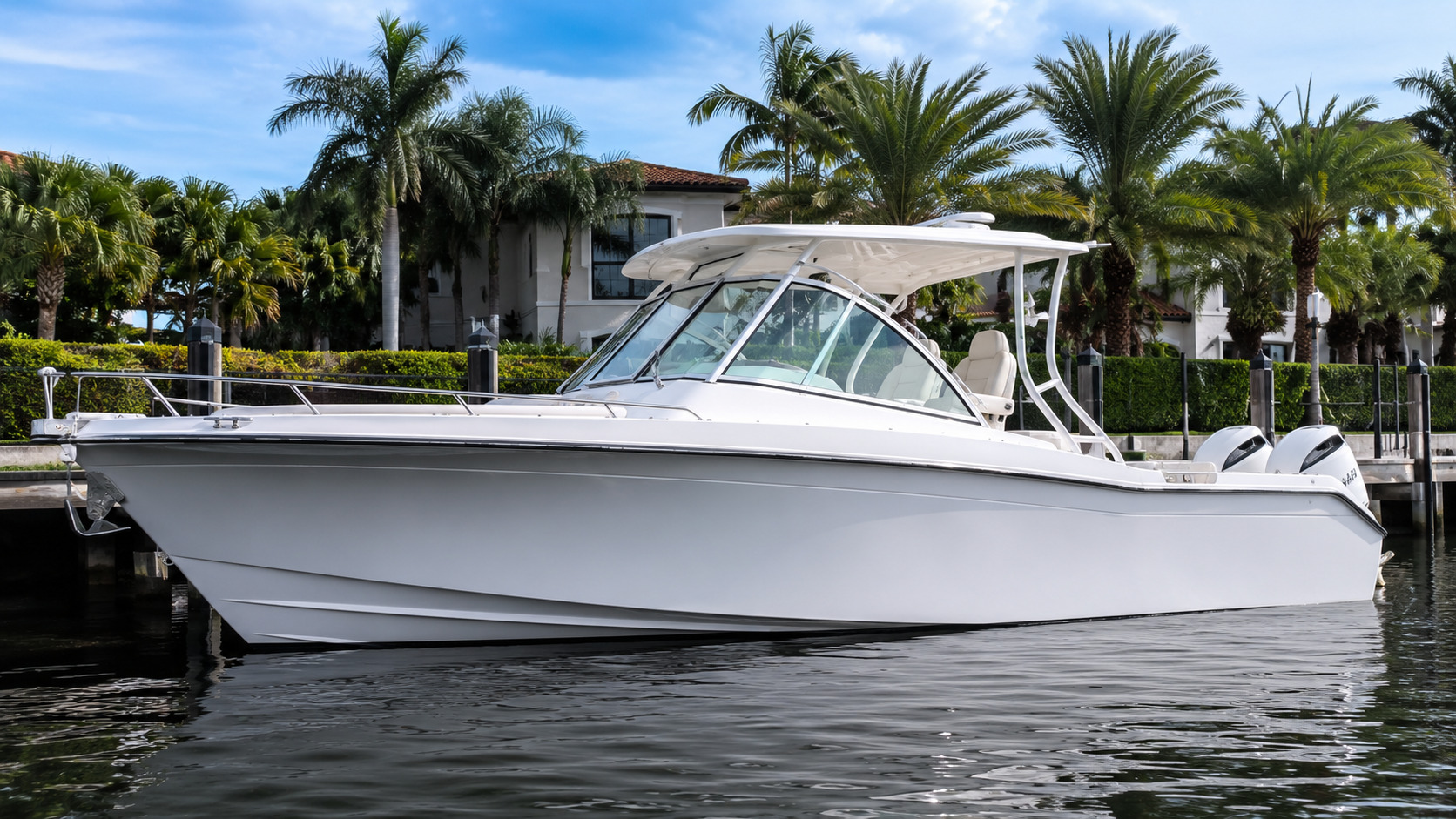 grady white freedom series dockside profile 10