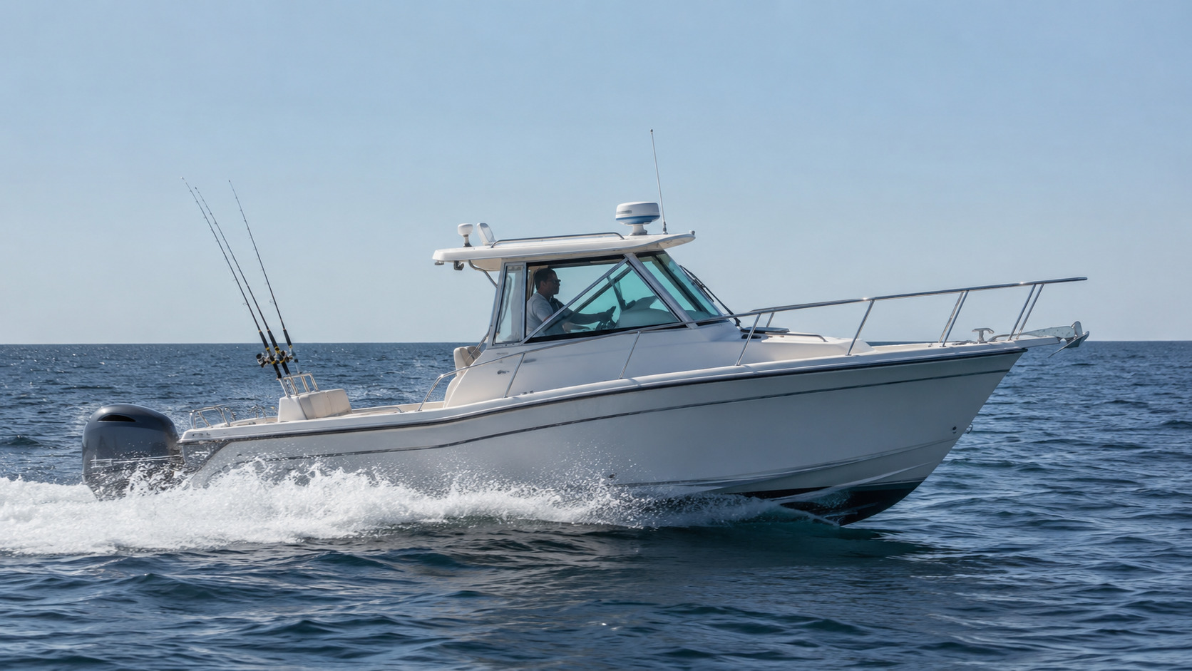 grady white walkaround cabins offshore running 10