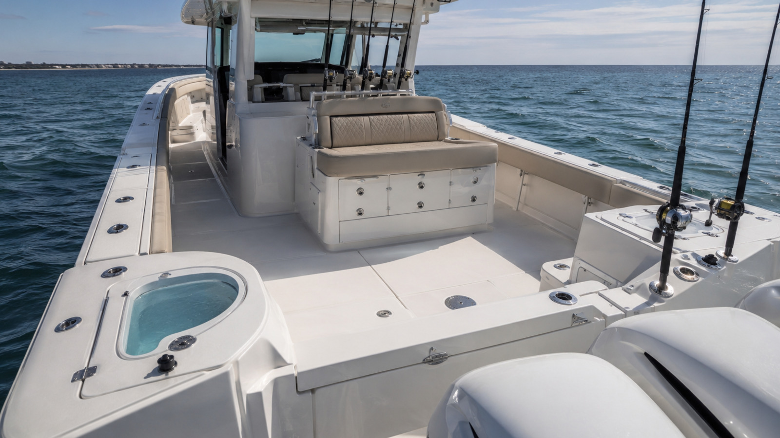 intrepid nomad 43 nomad stern cockpit angle 07