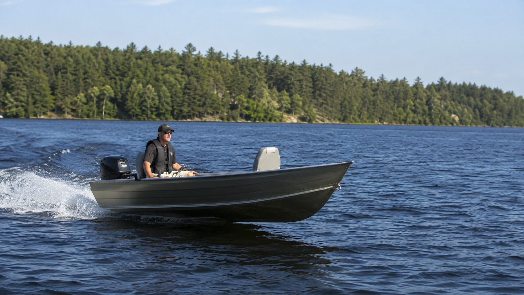 lund 1400 fury open water cruise 21