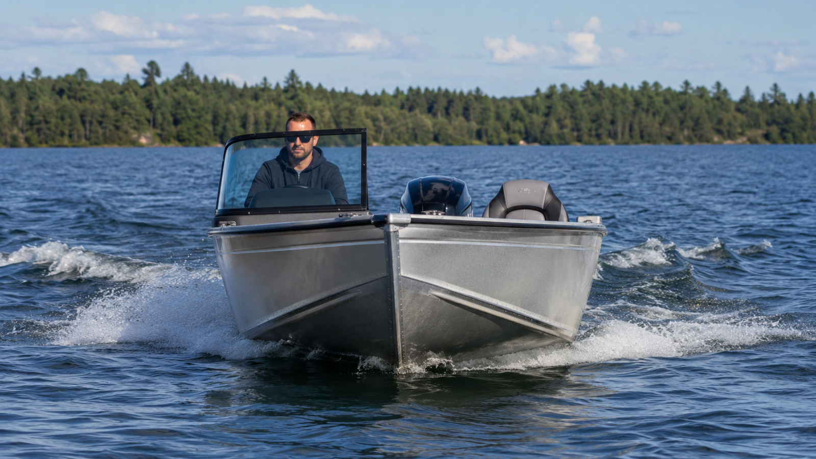 lund 1650 rebel xl bow on running 15