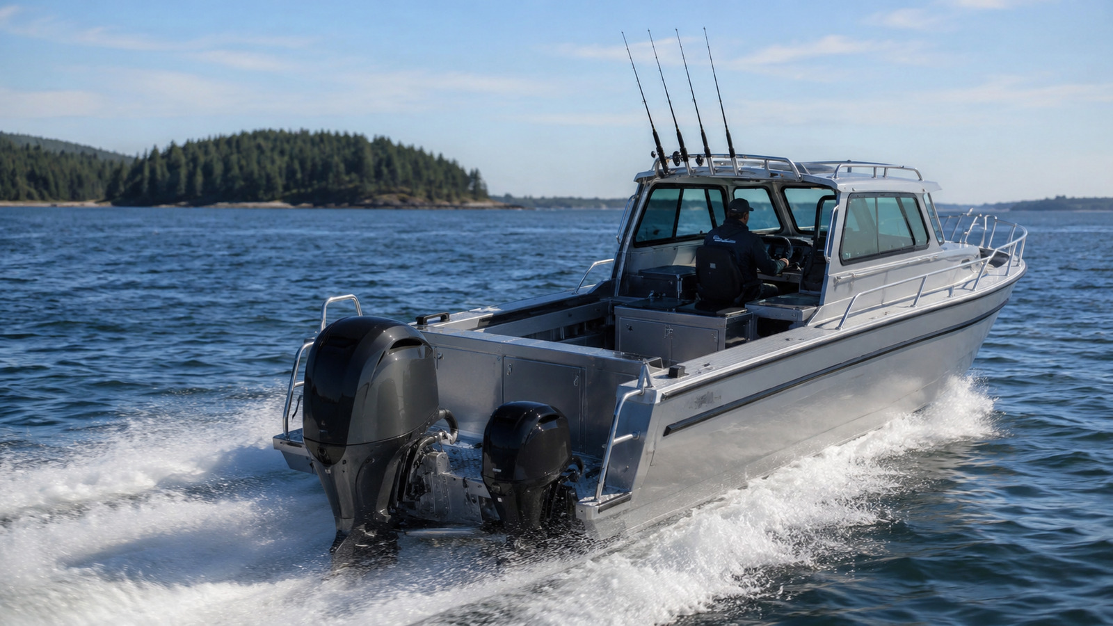 lund 2075 fisherman rear quarter run 03
