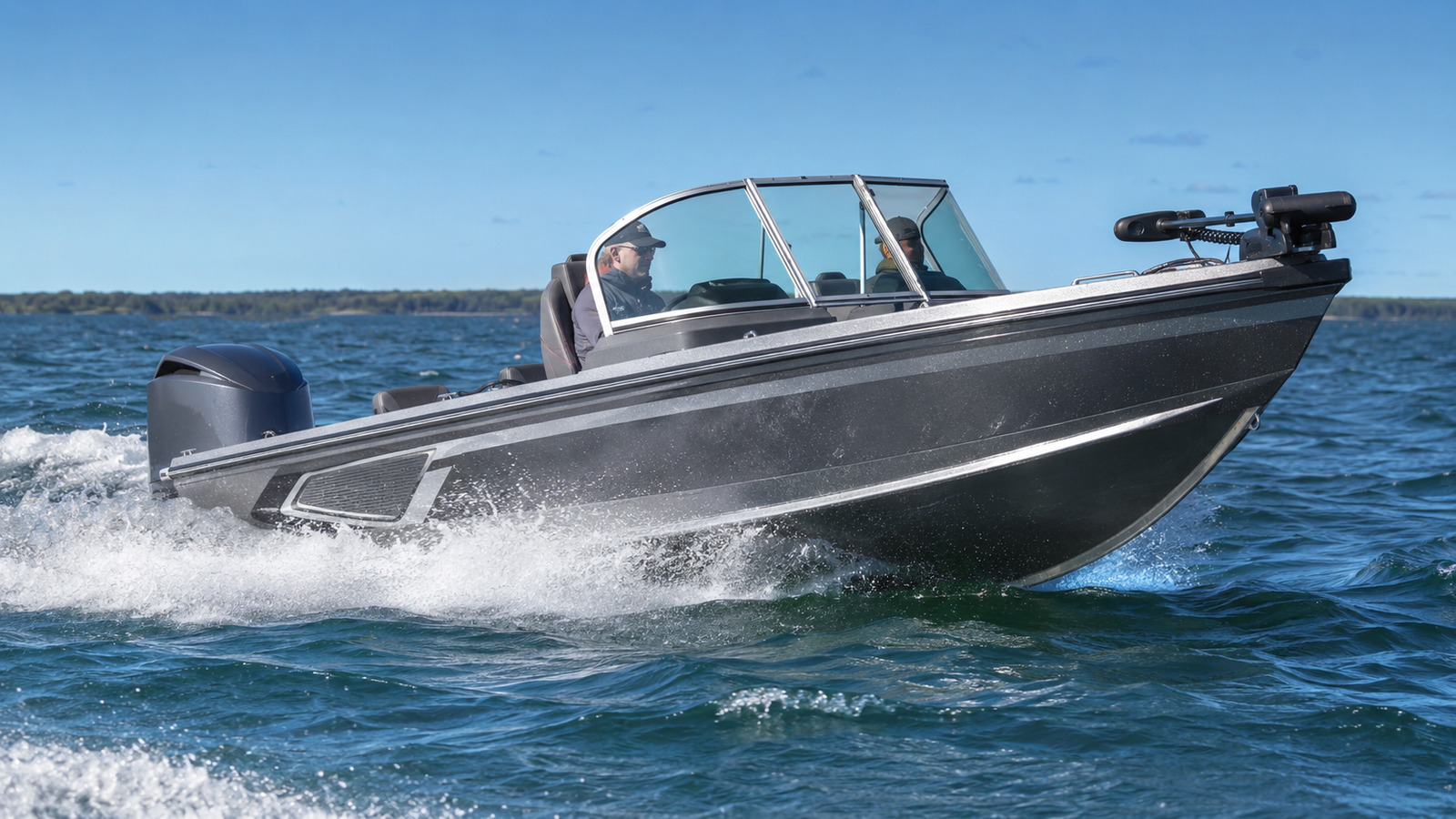 lund 2275 baron low waterline running 16