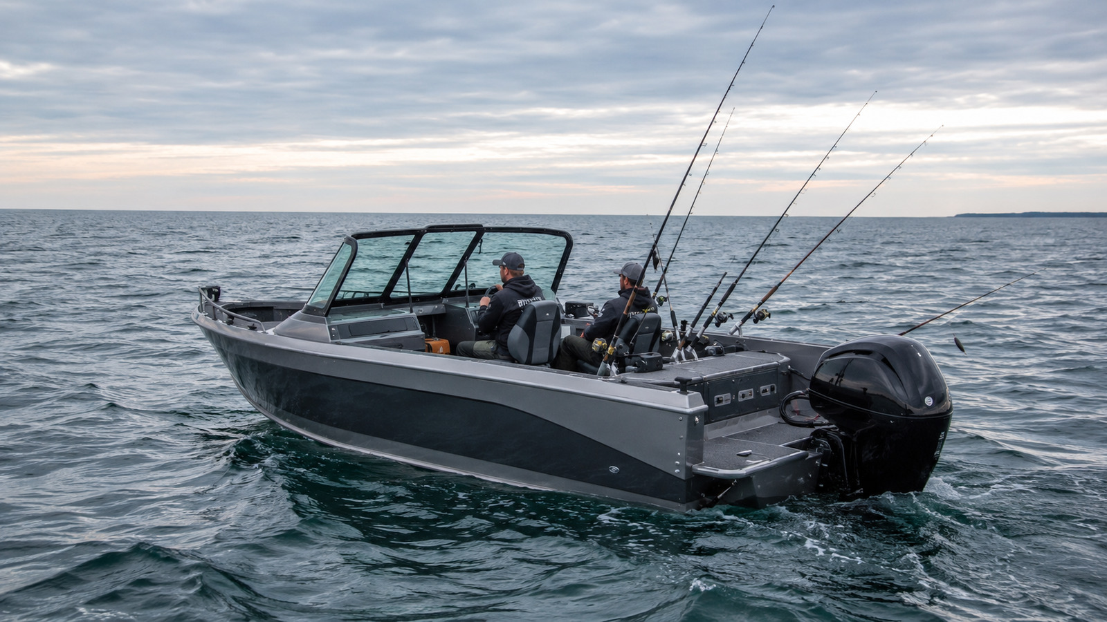 lund 2275 baron offshore trolling wide 23
