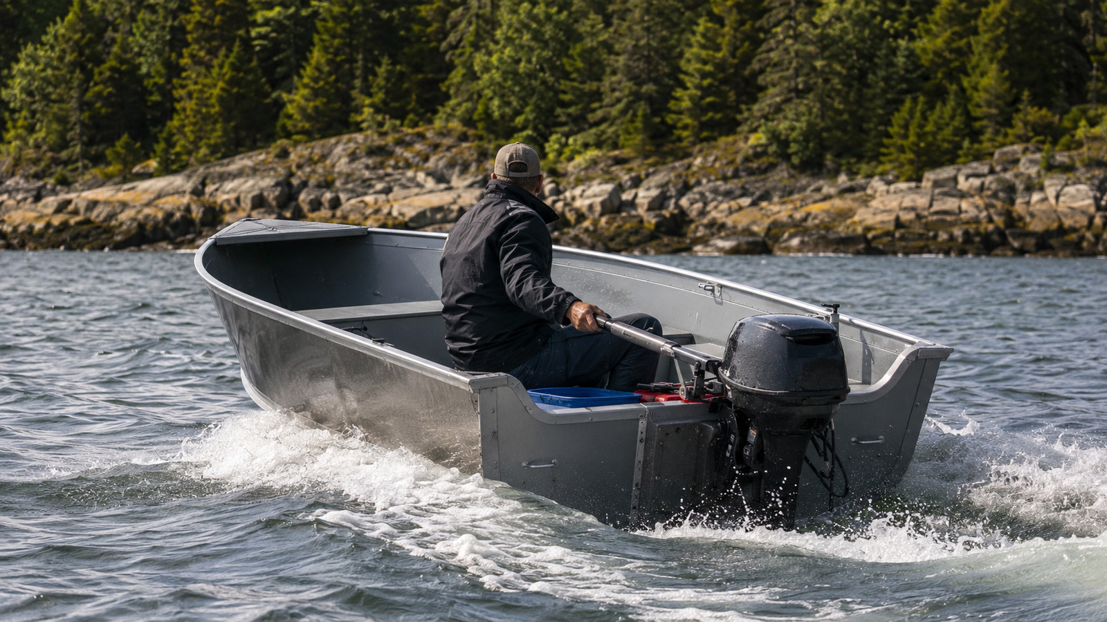 lund alaskan 1675 alaskan rear quarter run 03