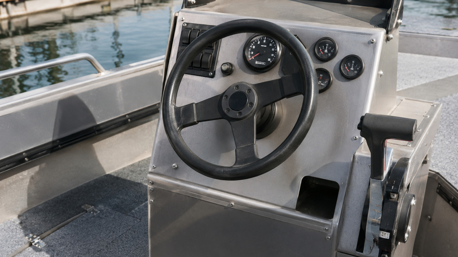 lund explorer 1700 explorer helm detail 07