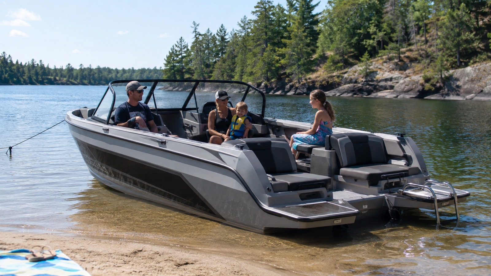lund impact xs 1875 impact xs anchored sandbar 18