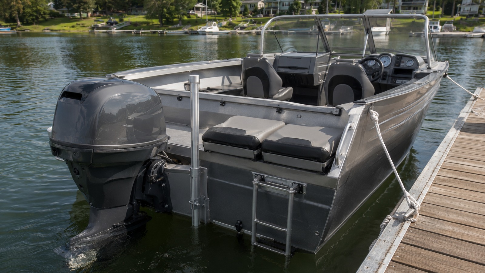 lund impact xs 1875 impact xs stern quarter dock 20