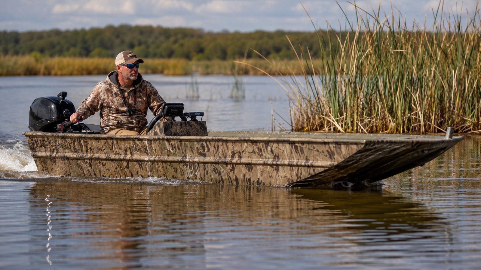 lund predator 1660 predator front quarter run 02