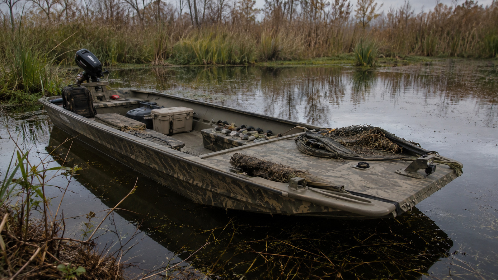 lund predator 1760 predator backwater anchored 15