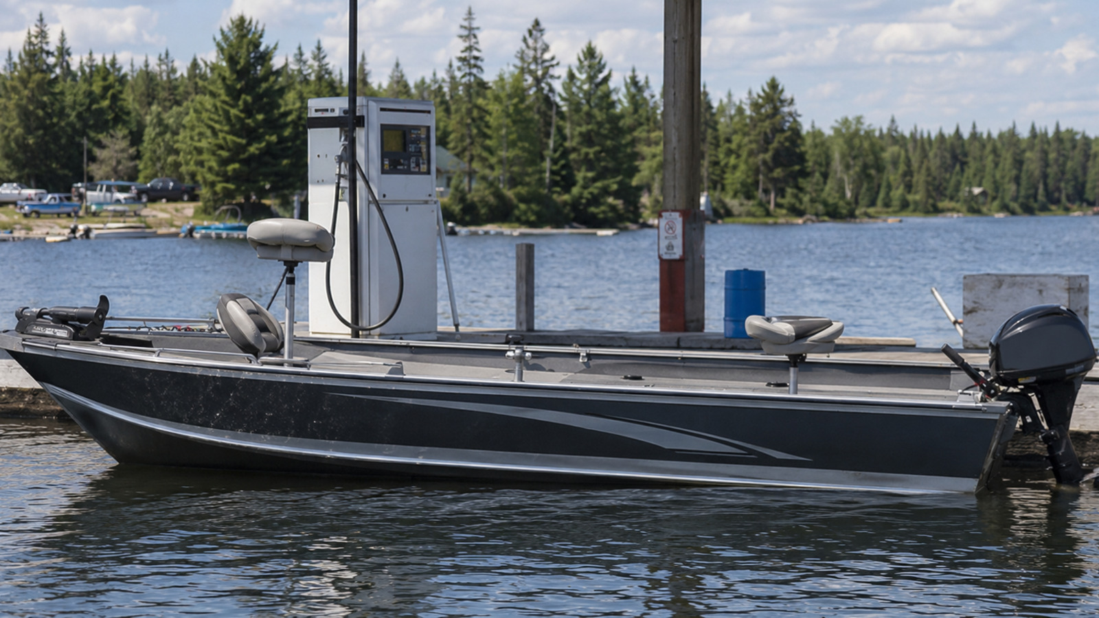 lund pro guide 2075 pro guide fuel dock profile 16