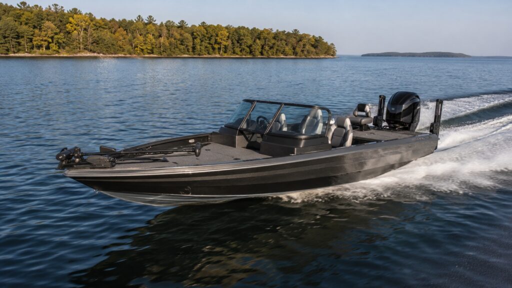 lund pro v bass xs 2075 xs hero underway 01