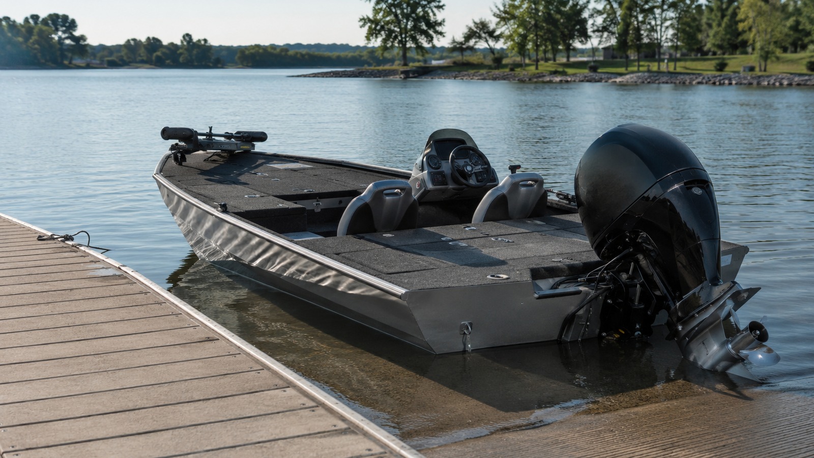 lund pro v bass xs 2075 xs trailer launch 22