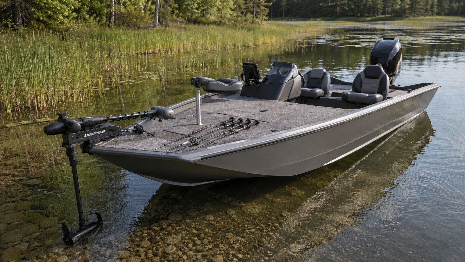 lund renegade 1775 renegade bow fishing setup 06