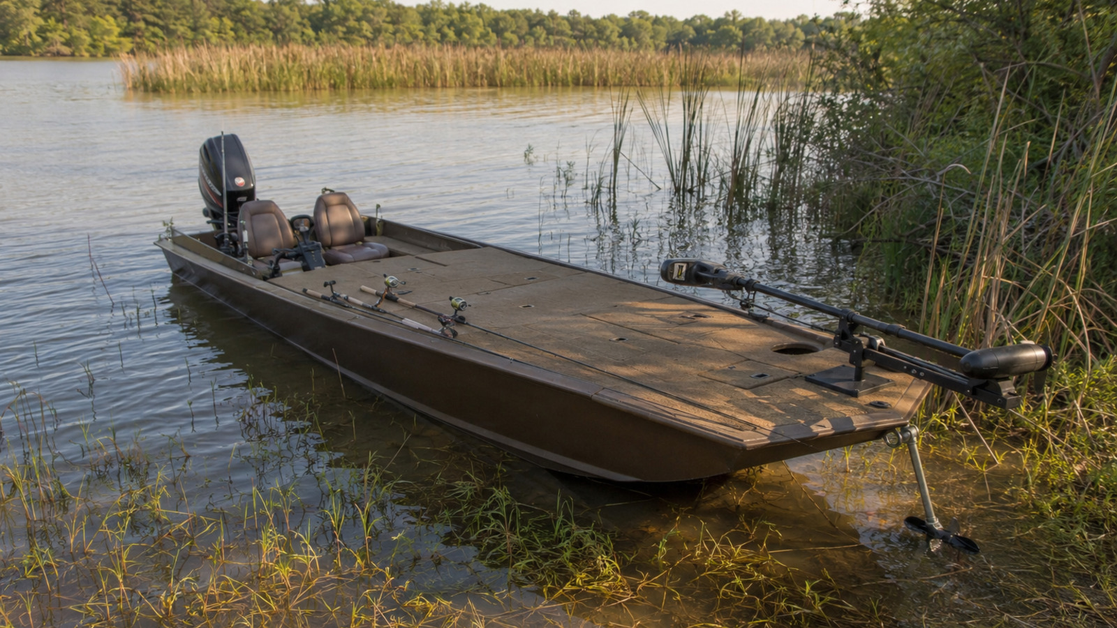 lund renegade 1975 renegade bow fishing setup 06
