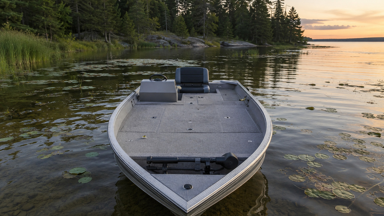 lund renegade 1975 renegade bow on shallow cove 12