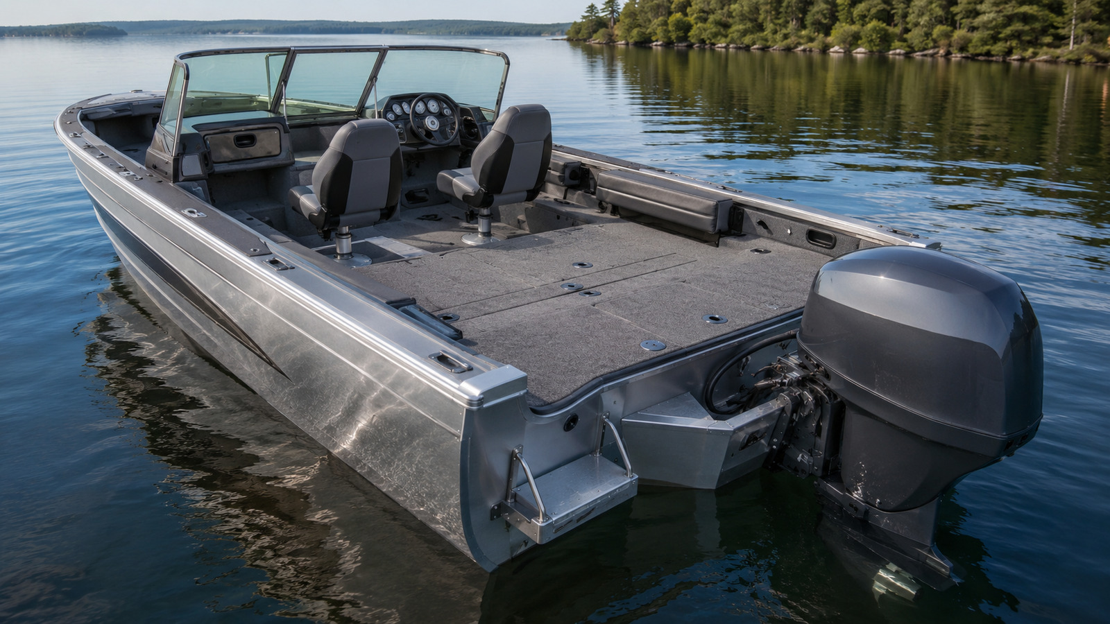 lund tyee 2075 tyee aft fishing utility 17