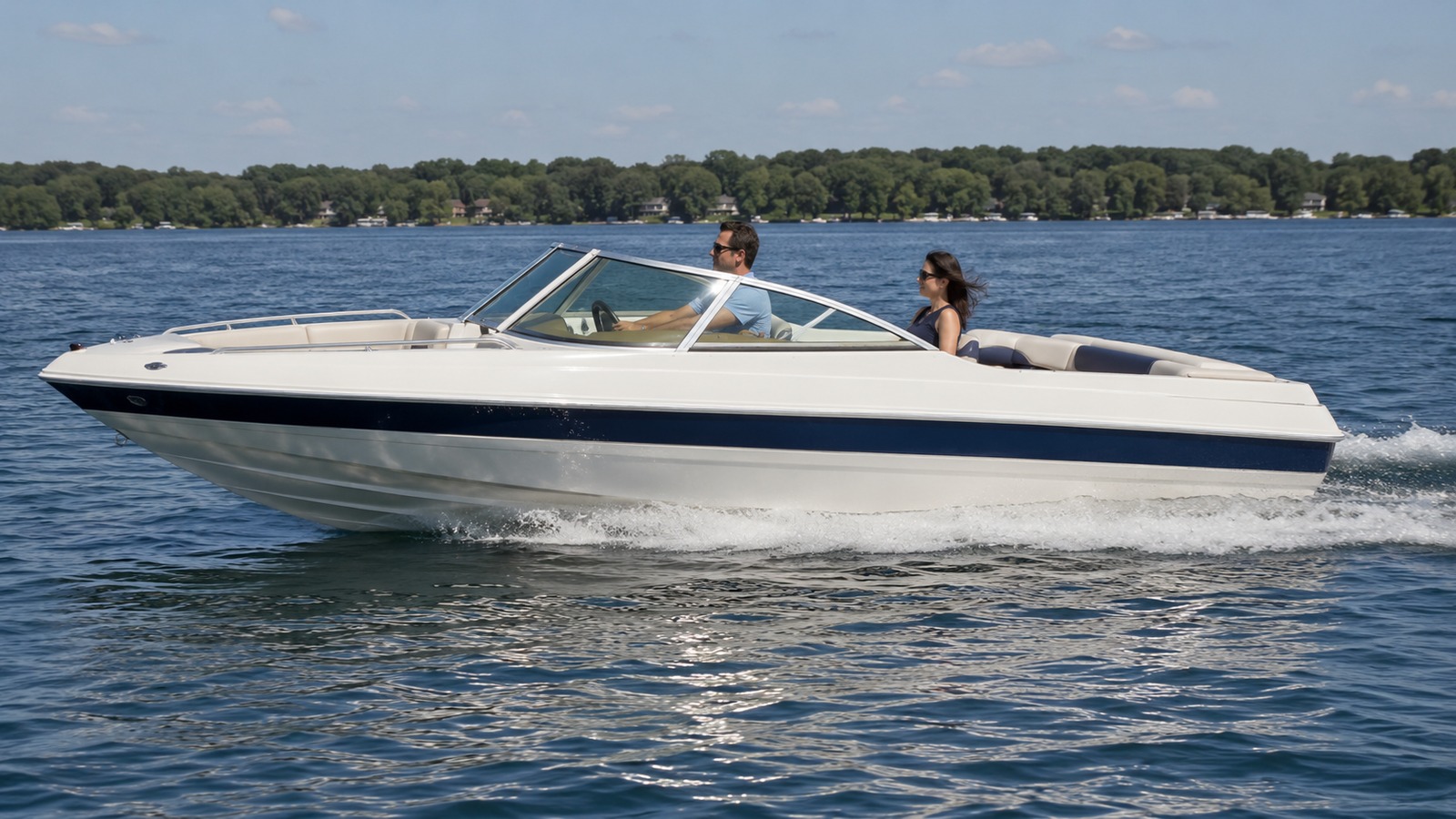 sea ray 190 select side profile running 04