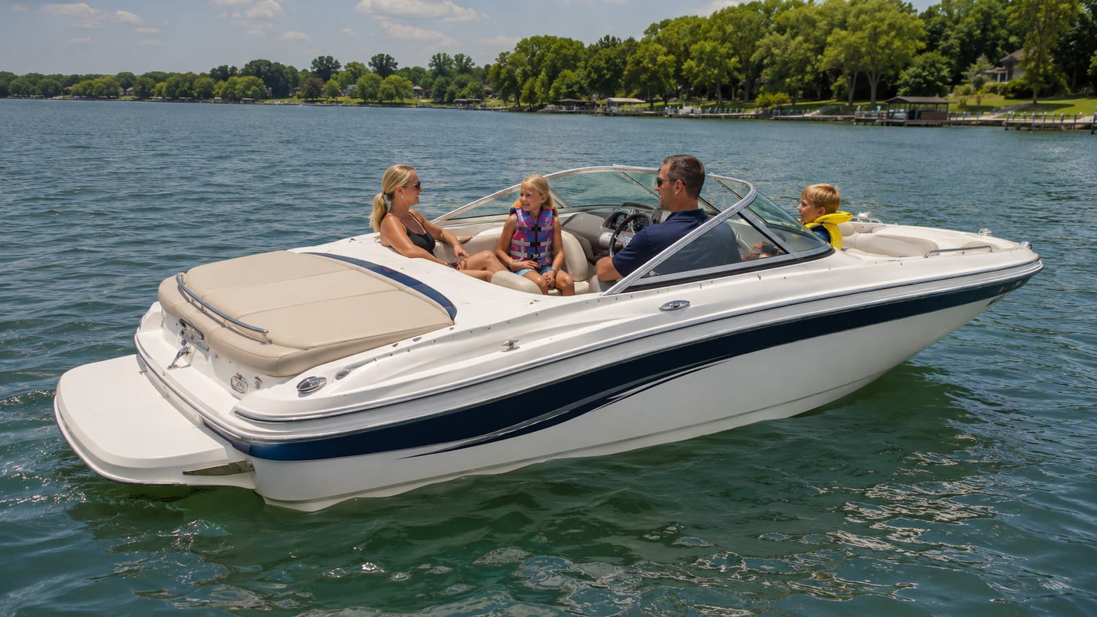 sea ray 190 sundeck family cockpit 08
