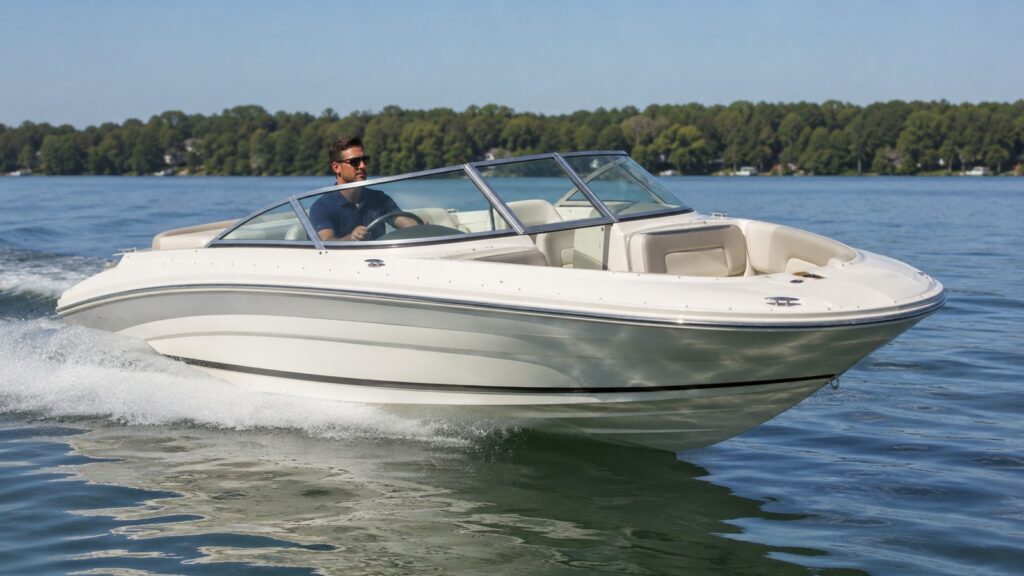 sea ray 195 sport running hero 01