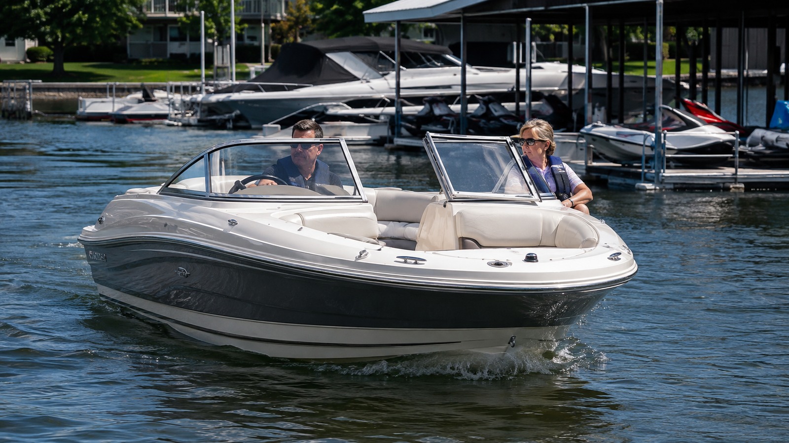 sea ray 205 sport marina arrival 01