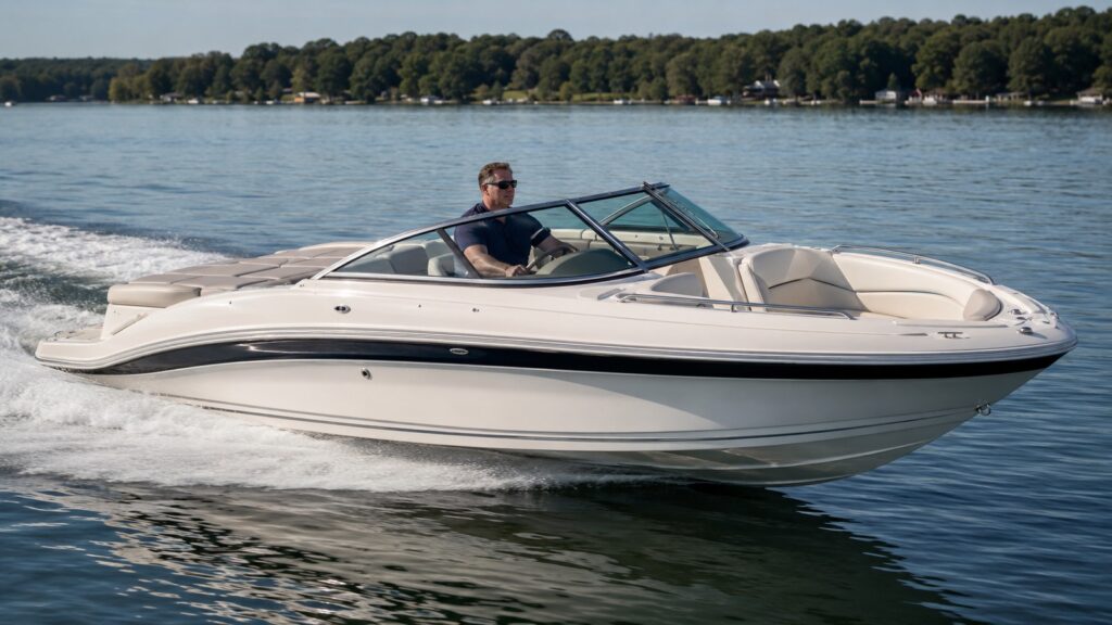 sea ray 205 sport running hero 01