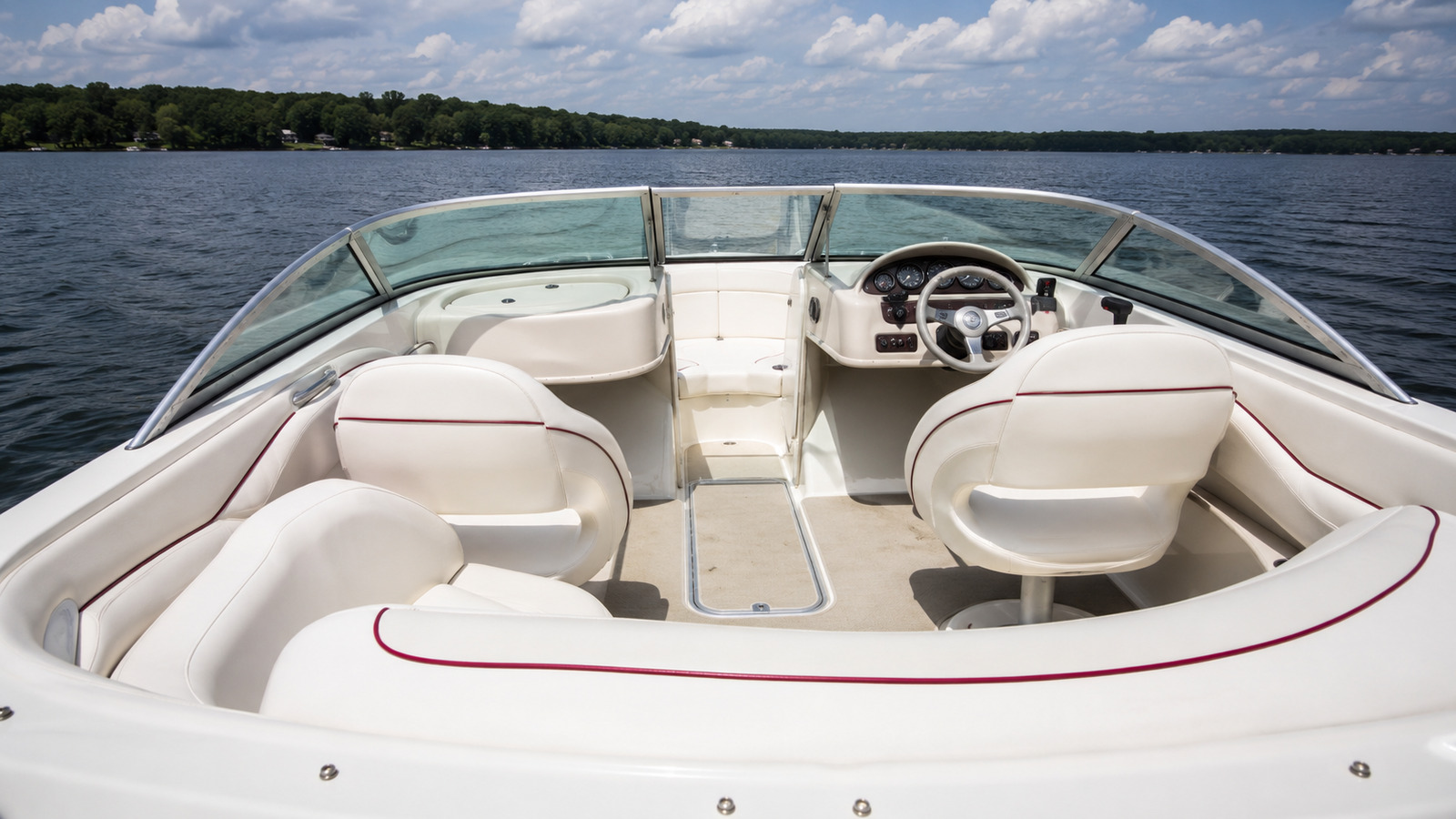 sea ray 210 select bow seating 10