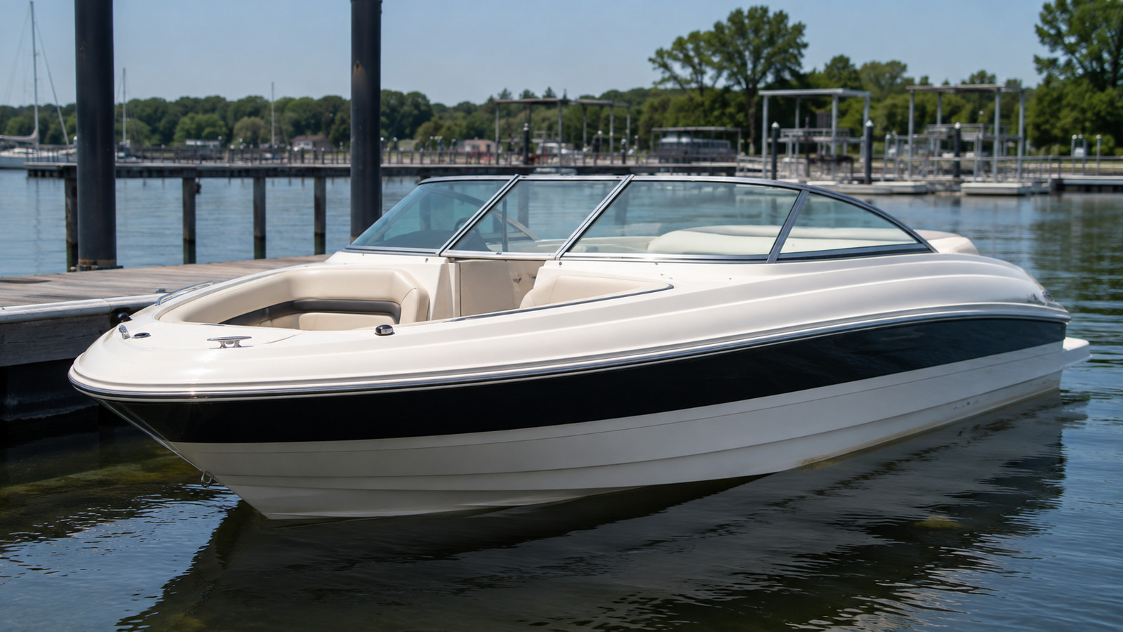sea ray 220 select premium exterior hero 25