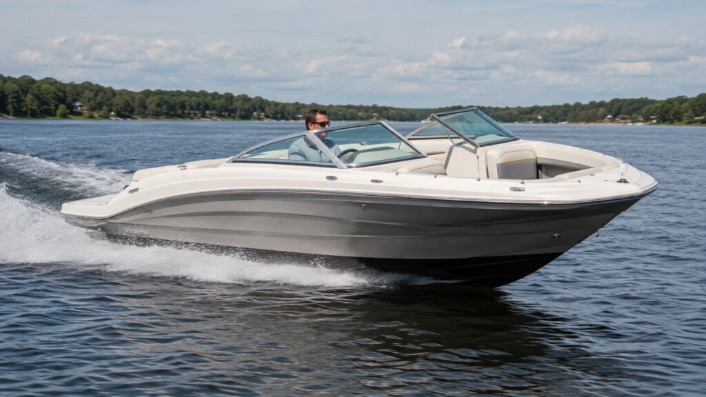 sea ray 220 sport running hero 01