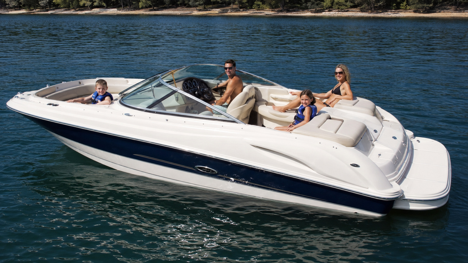 sea ray 220 sundeck family cockpit 08
