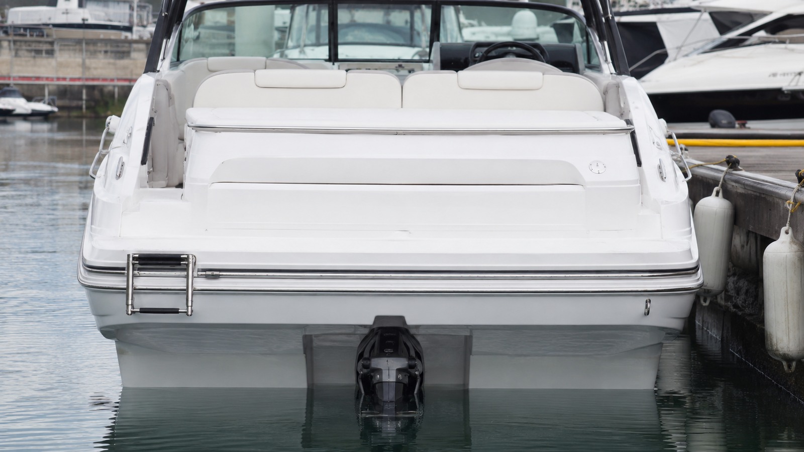 sea ray 225 express cruiser swim platform 09