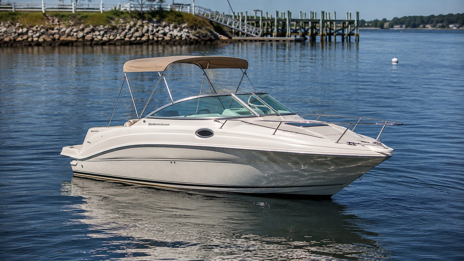 sea ray 225 weekender premium exterior hero 25