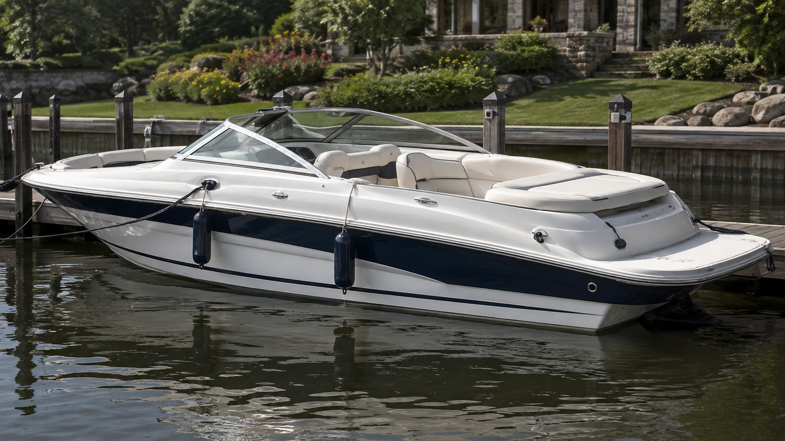 sea ray 230 select dockside profile 06