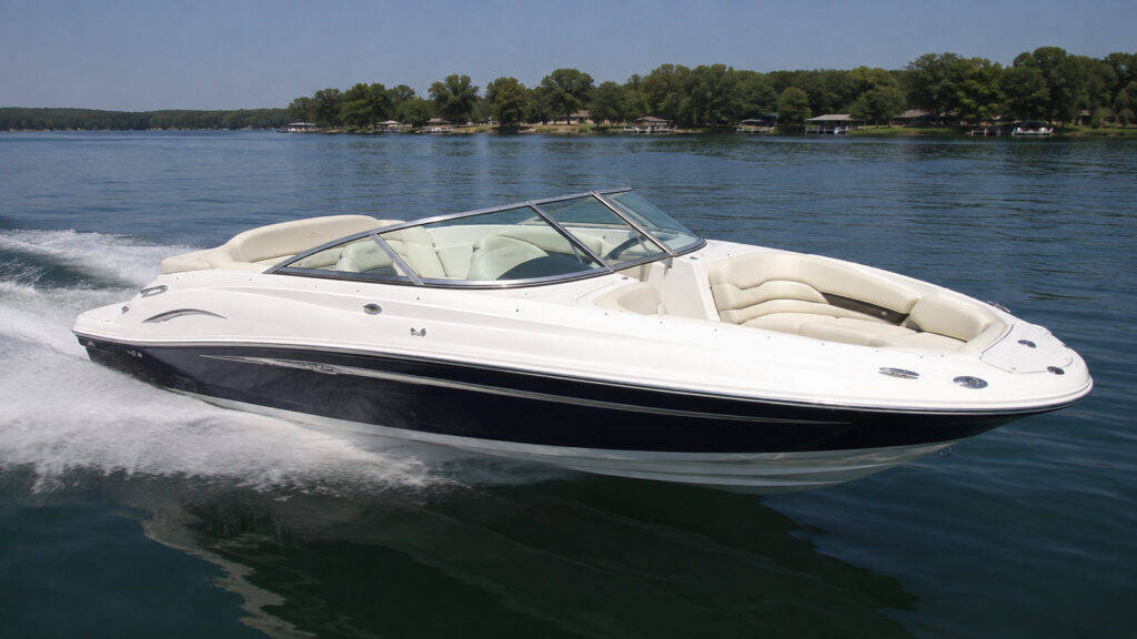 sea ray 230 sundeck running hero 01